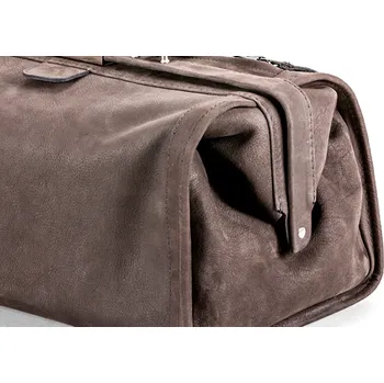 Lékařská brašna PRIMUS Dürasol, Materiál a barva Vodní buvol, Hnědá