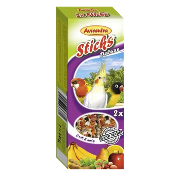 Krmivo pro ptáka Avicentra s.r.o. Tyčinky malý papoušek ovoce + ořech 2 ks 120 g