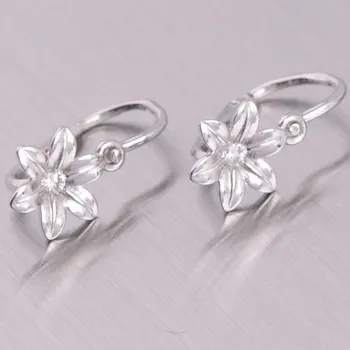 Náušnice Dětské náušničky bílé zlato 585 zirkon 52DN-1993BB