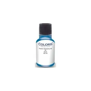 Razítko Barva COLORIS 50, 50ml, modrá