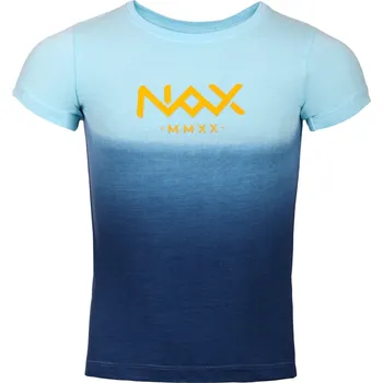Dívčí tričko Dětské bavlněné triko NAX - KOJO - modrá / 128/134
