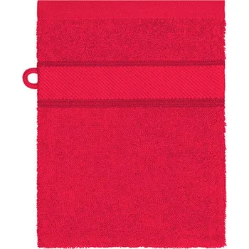Myrtle beach Bavlněná žínka MB440 Red 15 x 21 cm