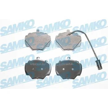 Brzdová destička Sada brzdových destiček, kotoučová brzda SAMKO 5SP431