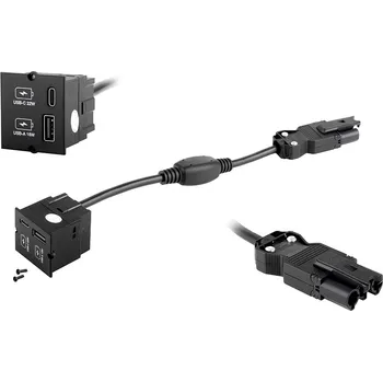 Elektrická zásuvka BACHMANN 917.227 modul nabíječka USB A+C (BACHMANN 917.227 modul nabíječka USB A+C)