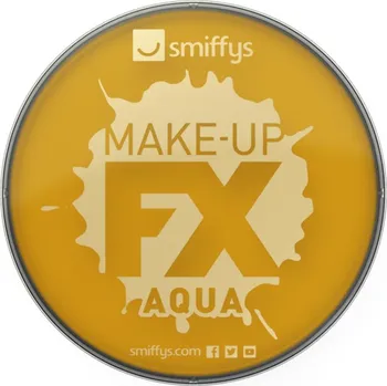 Karnevalový doplněk Make-up na tělo a tvář - zlatý