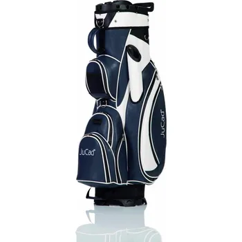 Golfový bag JuCad Manager Plus cart bag, modro/bílý