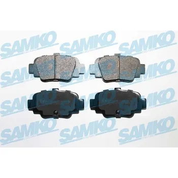 Brzdová destička Sada brzdových destiček, kotoučová brzda SAMKO 5SP874