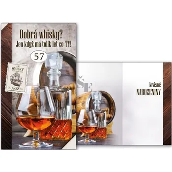 Blahopřání s textem Narozeniny otočné M11-478 W