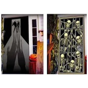 Party dekorace Halloweenská dekorace na vstupní dveře
