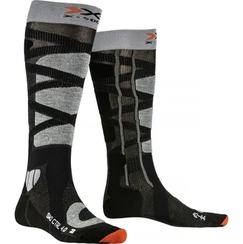 Pánské oblečení Lyžařské ponožky X-Socks Ski Control 4.0 - anthracite/grey vel. 35/38