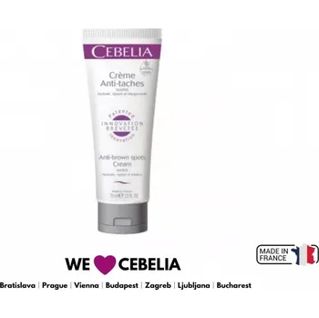 Péče o ruce CEBELIA ANTI-BROWN SPOTS HAND CREAM 75ml - DEPIGMENTAČNÍ krém na ruce, PROTI HNĚDÝM skvrnám, hydratuje a vyživuje