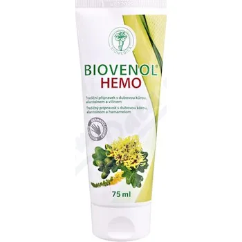 Bylinná léčivá mast Biovenol hemo 75ml
