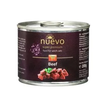 Krmivo pro kočku Nuevo kočka adult Hovězí konz. 200g