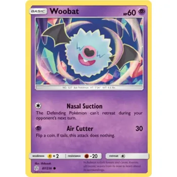 Sběratelská karetní hra Woobat 087/236 - Cosmic Eclipse Typ karty: Non-Holo