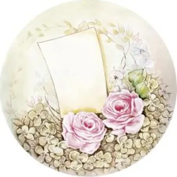 Jedlá dekorace na dort Spring flowers - přáni jedlý papír