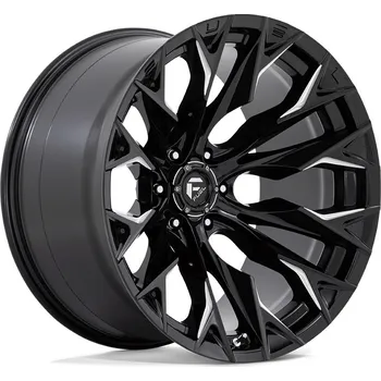 Alu kolo Fuel D803 FLAME disk 22x12 6x139.7 106.1 ET-44, Gloss black