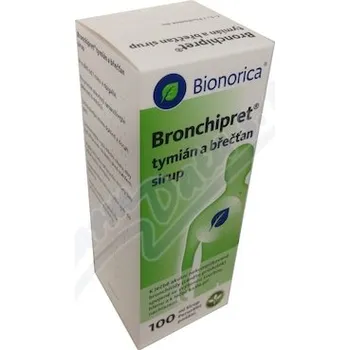 Lék na kašel, rýmu a nachlazení Bronchipret Tymián a Břečťan sirup 100 ml