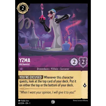 Karetní hra Yzma 060/204 - The First Chapter Typ karty: Foil