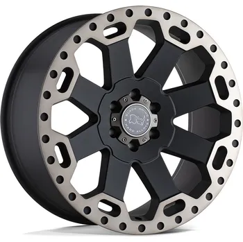 Alu kolo Black Rhino warlord disk 20x9 6x135 87.1 et-12, matte black