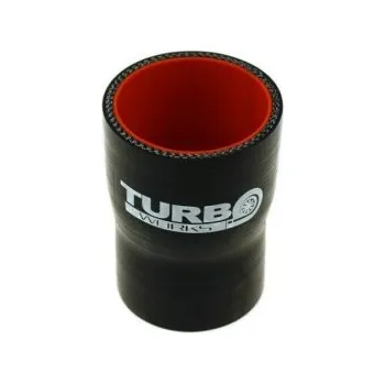 Zapalovací a žhavicí svíčka TurboWorks Silikónová Redukčná spojka TurboWorks Pro Black - 40 na 45mm (1,57") na (1,77")
