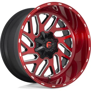Plechové kolo Fuel D691 TRITON disk 22x12 8x165.1 125.1 ET-43, Candy red
