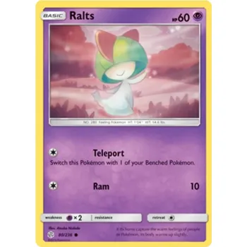 Karetní hra Ralts 080/236 - Cosmic Eclipse Typ karty: Non-Holo