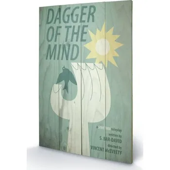 Obraz Dřevěný obraz STAR TREK - dagger of the mind