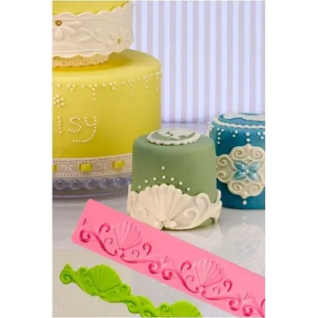 Nádoba na pečení Bordura vějíře silikonová forma