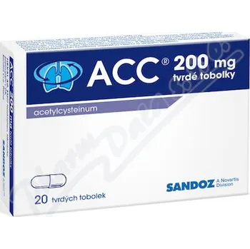 Lék na kašel, rýmu a nachlazení ACC 200mg cps.dur.20