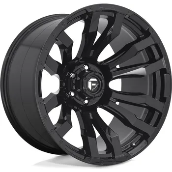 Alu kolo Fuel D675 BLITZ disk 17x9 8x165.1 125.1 ET-12, Gloss black