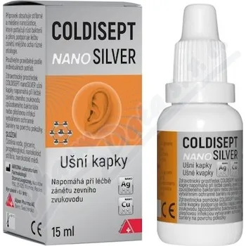 Coldisept nanoSilver ušní kapky 15ml