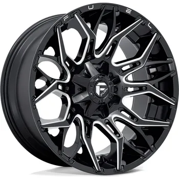 Alu kolo Fuel D769 TWITCH disk 22x10 8x170 125.1 ET-18, Gloss black