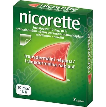 Odvykání kouření Nicorette Invisipatch 10mg/16h tdr.emp.7 II