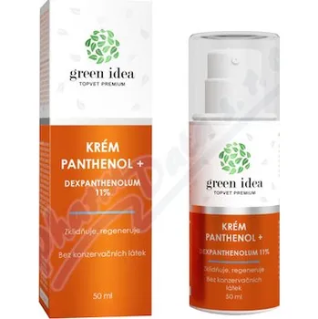 Přípravek po opalování Green idea Panthenol+ Krém 11% 50ml