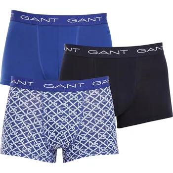 Boxerky 3PACK pánské boxerky Gant vícebarevné (902333013-436) XXL Možnost vrácení zboží ZDARMA do 120 dnů!