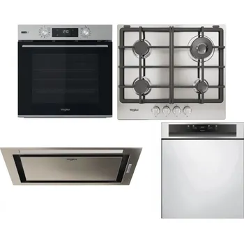 Set domácích spotřebičů WHIRLPOOL OMSK58RU1SX + WHIRLPOOL TGML 661 IX R + WHIRLPOOL WCT3 64 FLB X + WHIRLPOOL WBC 3C34 PF X