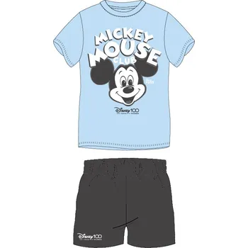 Mickey Mouse - licence Chlapecké pyžamo - Mickey Mouse 5204B222, světle modrá / antracit Barva: Modrá, Velikost: 152
