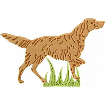 RC model auta Pes a tráva plastová vykrajovačka