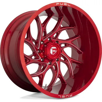Plechové kolo Fuel D742 RUNNER disk 24x12 8x170 125.1 ET-44, Candy red