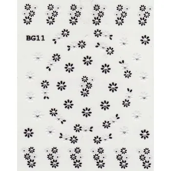 NehtyShop Nálepky na nehty, kvítky