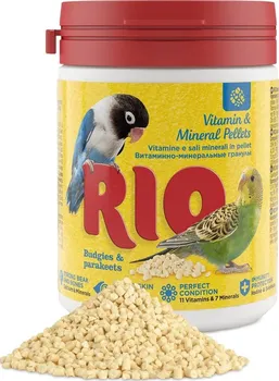 RIO Vitamínové a minerální pelety pro andulky a střední papoušky 120 g
