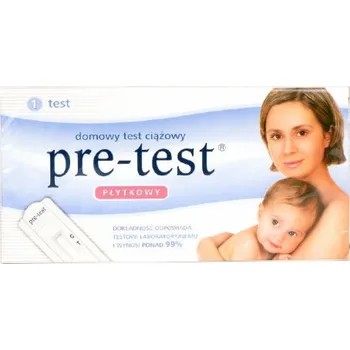 Diagnostický test Pre-test PRE-TEST těhotenský test destička 1 ks
