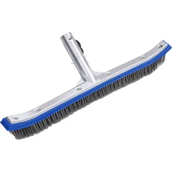 Bazénový kartáč vidaXL Kartáč na stěny bazénu hliník [93176]