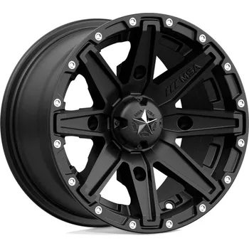 Plechové kolo MSA Offroad disks M33 CLUTCH disk 12x7 4x110 86 ET10, Satin black