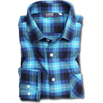 LUIZ Pánská flanelová košile Bruno prodloužený 174 Velikost: 45