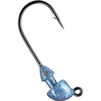 Rybářský háček Jigová hlavička Strike King Squadron Blue Glimmer 14.2g 3ks