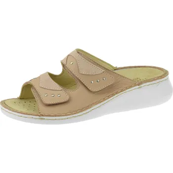 Dámské pantofle Dámské kožené pantofle Rega Shoes H014 Velikost: 36