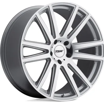 Alu kolo TSW GATSBY disk 22x9 5x120 76.1 ET35, Silver