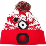 Čepice s čelovkou STREND PRO 3133518 X-mas Kid nabíjecí