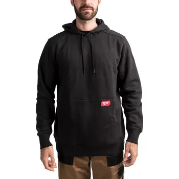 Pánská mikina Pracovní mikina s kapucí černá Milwaukee WH MW BL Velikost: XL